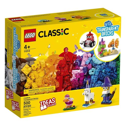 Lego Classic: Creative Transparent Bricks