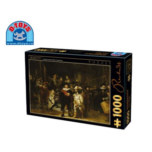 DTOYS ΠΑΖΛ 1000Τ 68x47cm REMBRANDT – THE NIGHT WATCH 73792RE01