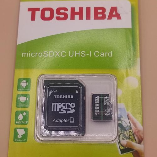 TOSHIBA MICRO SDXC UHS-I CARD 64 GB