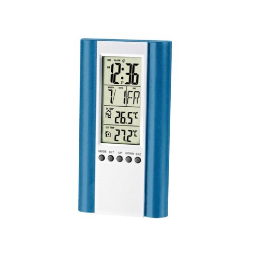 FIESTA ψηφιακό θερμόμετρο εσωτερικού / εξωτερικού χώρου μπλε FSTT04B