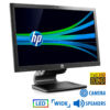 Used Monitor LA2206xc LED / HP / 22″FHD / w / Camera / 1920×1080 / Wide / Silver / Black / w / Speakers / D-SUB & DVI-D &