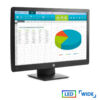 Used Monitor ProDisplay P203 LED / HP / 20" / 1600×900 / Wide / Black / Grade B / D-SUB & DP