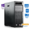 HP Z640 Tower Xeon E5-2630v3(8-Cores) / 24GB DDR4 / 512GB SSD / Nvidia 1GB / No ODD / 10P Grade A+ Workstation