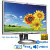 Used Monitor 241P4 LED / Philips / 24”FHD / w / Camera / w / Speakers / 1920×1080 / Wide / Neo-Flex Stand / Silver / Black