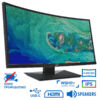 Used Monitor CZ380CQK Curved IPS LED / Acer / 38″UW-QHD / 3840×1600 / Black / w / Speakers / DP & HDMI & TYPE-C &