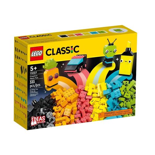 Lego Classic Creative Neon Fun για 5+ ετών (11027)