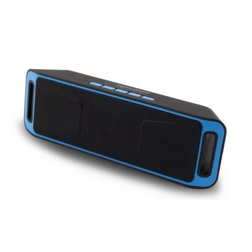 Ηχείο Bluetooth 6W Hands-Free & w / FM Radio Μαύρο / Μπλε EP126KB
