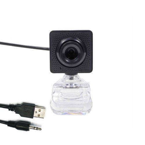 USB Webcam w / microphone 480P Well 401BK-WL