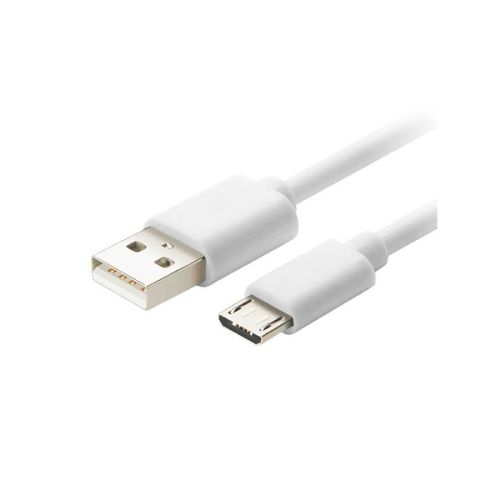 Καλώδιο USB 2.0 σε Micro USB Φόρτισης – Data 2m 2.0A Λευκό Well CABLE-USB / UUSB-2WE05-WL