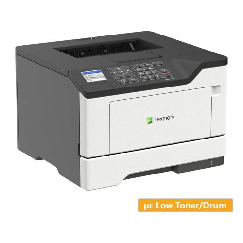 Used Laser Printer Lexmark MS521dn Mono Δικτυακός ( με Low Toner / Drum )