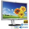Used Monitor 241P4Q LED / Philips / 24”FHD / w / Camera / w / Speakers / 1920×1080 / Wide / Silver / Black / D-SUB & DVI-D