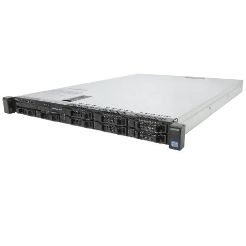 Refurbished Server Dell Poweredge R420 R1U E5-2430(6-cores) / 16GB DDR3 / 2x600GB 10K / 8xSFF / 1xPSU / DVD / Pe