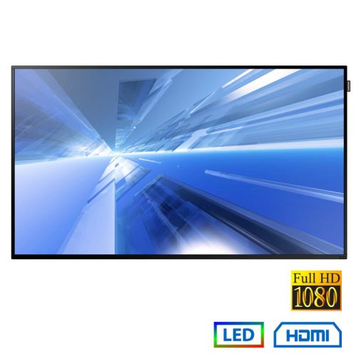 Used Signage Display DM40E LED / Samsung / 40″FHD / 1920×1080 / Wide / Black / Grade B / D-SUB & DVI-D & HDMI & S-