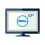 Used Monitor TFT/Dell/17"/1280x1024/Silver or Black/D-SUB