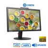 Used Monitor ThinkVision T2224ZD LED / Lenovo / 22″FHD / w / Camera / 1920×1080 / Wide / Black / w / Speakers / D-SUB &