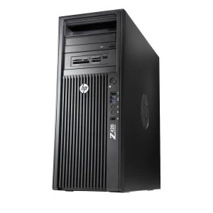 HP Z420 Tower Xeon E5-1650v2(6-Cores) / 16GB DDR3 / 256GB SSD / Nvidia 2GB / DVD / 7P Grade A+ Workstation Ref