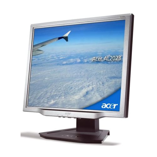 Used Monitor AL2023 / TFT / Acer / 20″ / 1600×1200 / Wide / Silver / Black / D-SUB & DVI-D