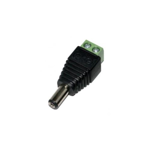 Male Jack Converter Adapter DC Power Connector 1τεμ Well DC-M / 2.1X5.5-TBS
