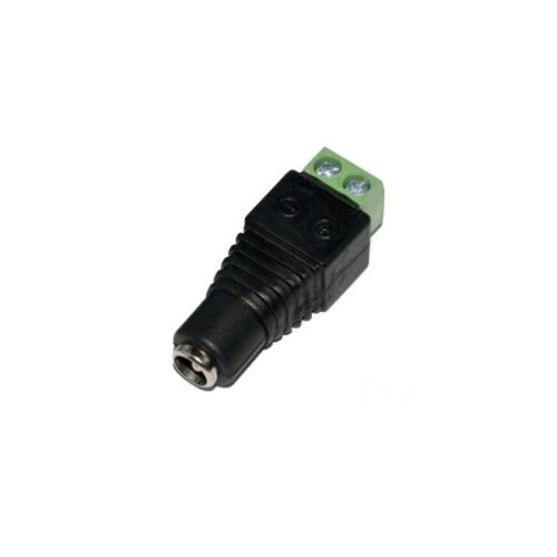 Female Jack Converter Adapter DC Power Connector 1τεμ Well DC-F / 2.1X5.5-TBS