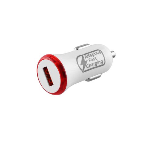 Universal USB 3.0 Fast Car Charger QC 3.0 5V / 3.5A Λευκό LCU02 Lime
