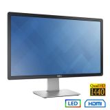 Used Monitor P2416D LED/Dell/24"QHD/2560x1440/Wide/Silver/Black/D-SUB & DP & HDMI & USB HUB