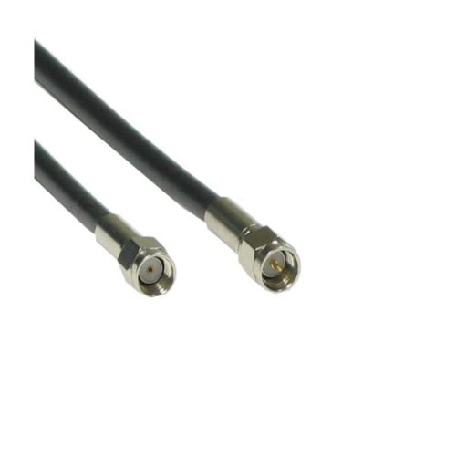 ANTENNA CABLE MALE REVERSED – SMA to MALE SMA – LMR200 0.3M BK ANTENNA CABLES 5201109
