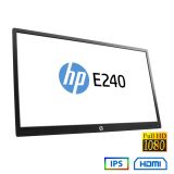 Used Monitor EliteDisplay E240 IPS LED/HP/24"FHD/1920x1080/Wide/Silver/Black/No Stand/D-SUB & DP & H