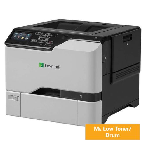 Used Laser Printer Lexmark CS720de Έγχρωμος Δικτυακός ( με Low Toner / Drum )