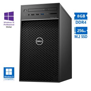 Dell (A-) Precision 3630 Tower i7-8700K / 8GB DDR4 / 256GB M.2 SSD / No ODD / 10P Grade A- Workstation Refur