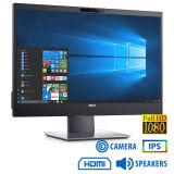 Used Monitor P2418HZ IPS LED/Dell/24"FHD/w/Camera/1920x1080/Wide/Black/w/Speakers/D-SUB & DP & HDMI