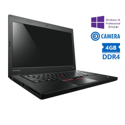 Lenovo (B) ThinkPad L470 i5-6200U/14"/4GB DDR4/500GB/No ODD/Camera/10P Grade B Refurbished Laptop