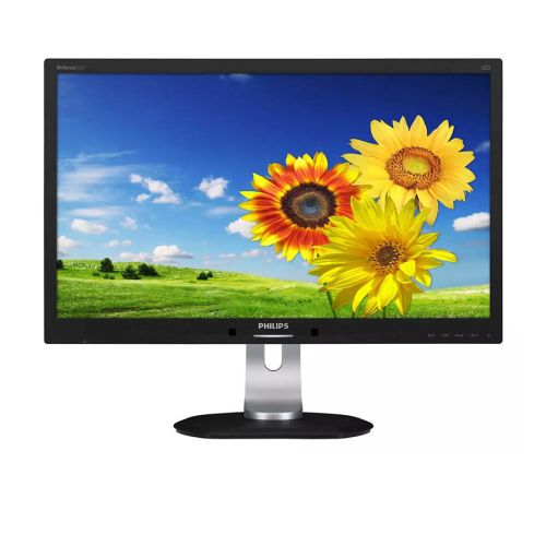 Used Monitor 220P4LPY TFT / Philips / 22” / 1680×1050 / Wide / Silver / Black / w / Speakers / D-SUB & DVI-D & DP