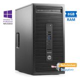 HP ElitDesk 705G3 Tower AMD PRO A10-8770 R7/8GB DDR3/500GB/DVD/10P Grade A+ Refurbished PC