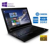 Lenovo ThinkPad L560 i7-6600M/15.6"FHD/8GB DDR3/256GB SSD/DVD/Camera/10P Grade A Refurbished Laptop