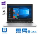 HP (A-) ProBook 650G4 i5-8350U/15.6”/16GB DDR4/512GB M.2 SSD/No ODD/Camera/10P Grade A- Refurbished