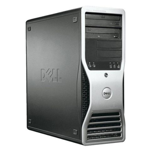 Dell Precision T3500 Tower Xeon-W3503(2-Cores) / 8GB DDR3 / 500GB / No ODD / Nvidia 256MB / 7P Grade A+ Workst