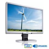 Used Monitor 220B4L LED/Philips/22"/1680x1050/Wide/Silver/Black/w/Speakers/D-SUB & DVI-D & USB Hub