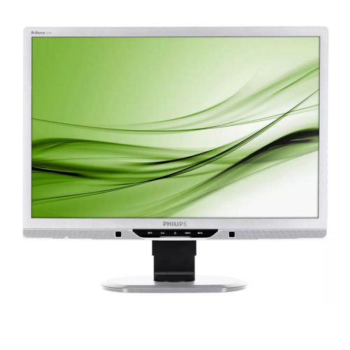 Used Monitor 225B TFT / Philips / 22″ / 1680×1050 / Wide / Silver / Black / w / Speakers / D-SUB & DVI-D & USB HUB