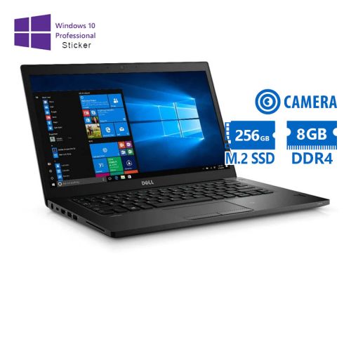 Dell Latitude 7480 i5-7200U/14"/8GB DDR4/256GB M.2 SSD/No ODD/Camera/10P Grade A Refurbished Laptop