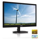 Used (A-) Monitor 241S4LSB LED/Philips/24"FHD/1920x1080/Wide/Black/Grade A-/D-SUB & DVI-D